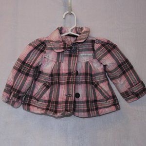 Calvin Klein Jeans Plaid puffy winter jacket